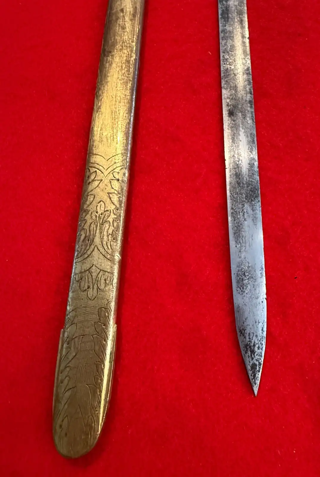 US Civil War M1850 Militia Officer Sword - View 4