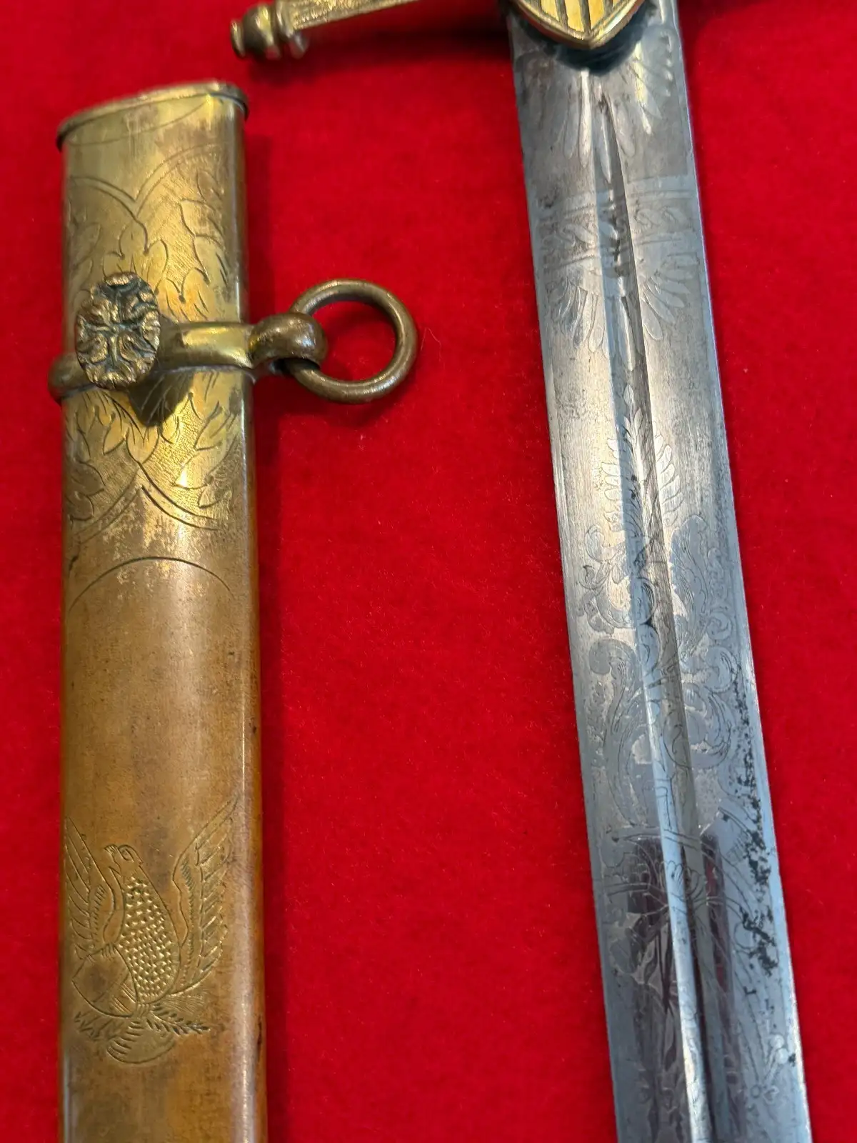 US Civil War M1850 Militia Officer Sword - View 6