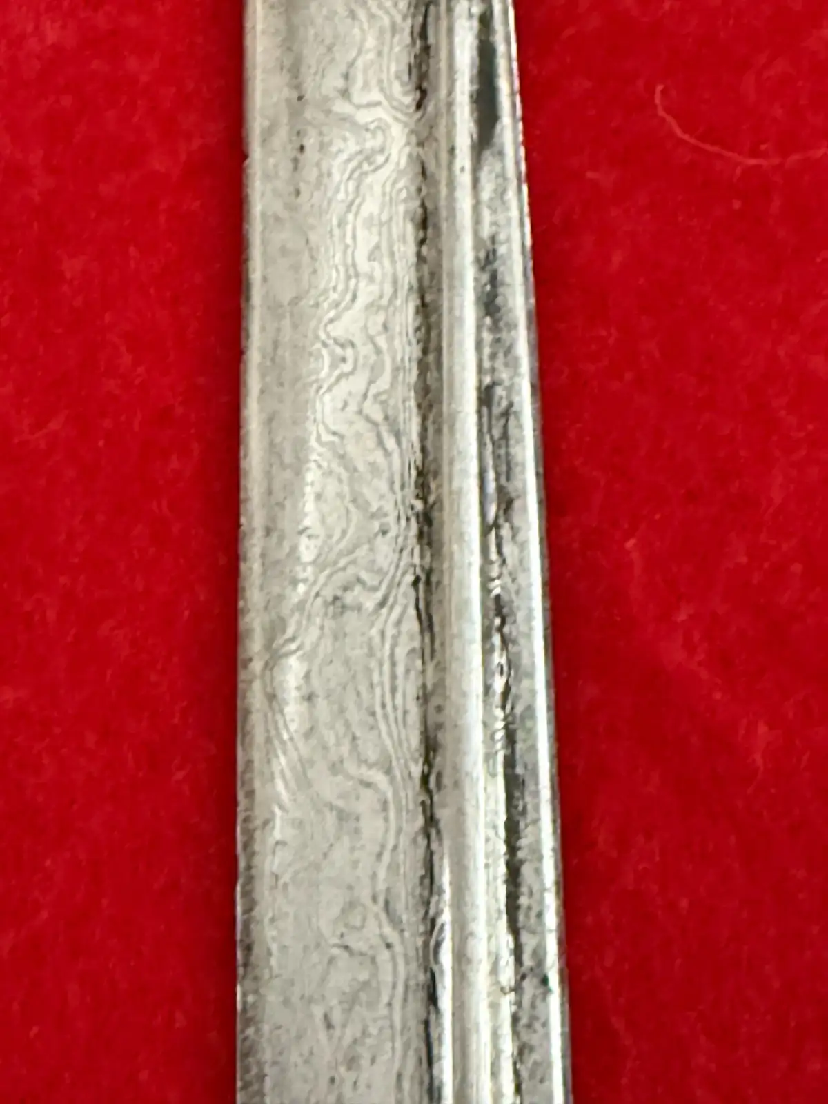 German WWI Damascus Navy Lion Head Sword - View 13