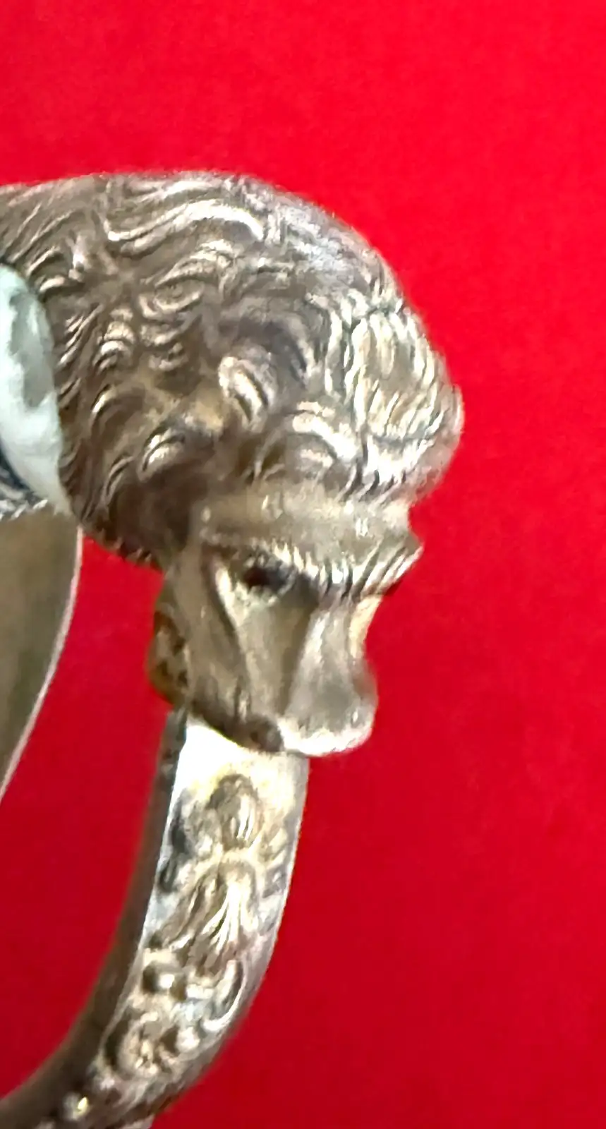 German WWI Damascus Navy Lion Head Sword - View 23