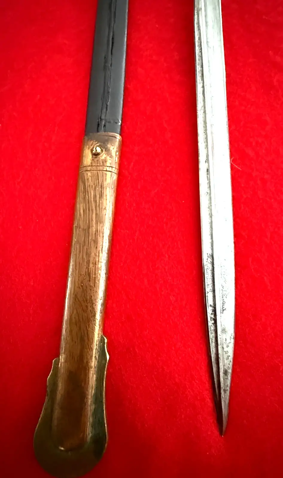 German WWI Damascus Navy Lion Head Sword - View 6