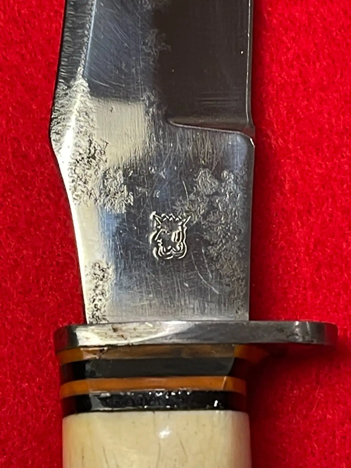 German Mid-20th Century Stag Horn Knife - View 4