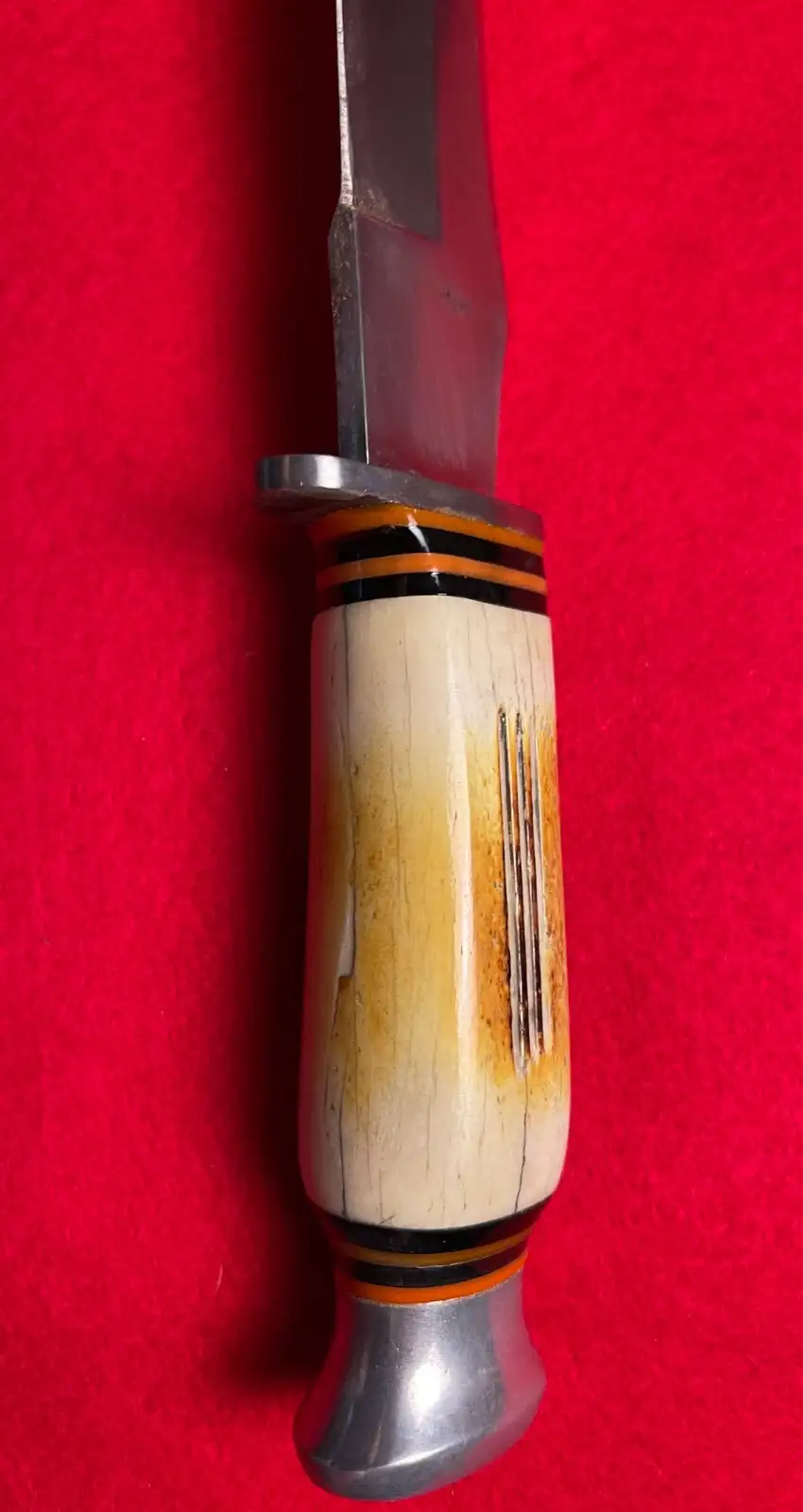 German Mid-20th Century Stag Horn Knife - View 6