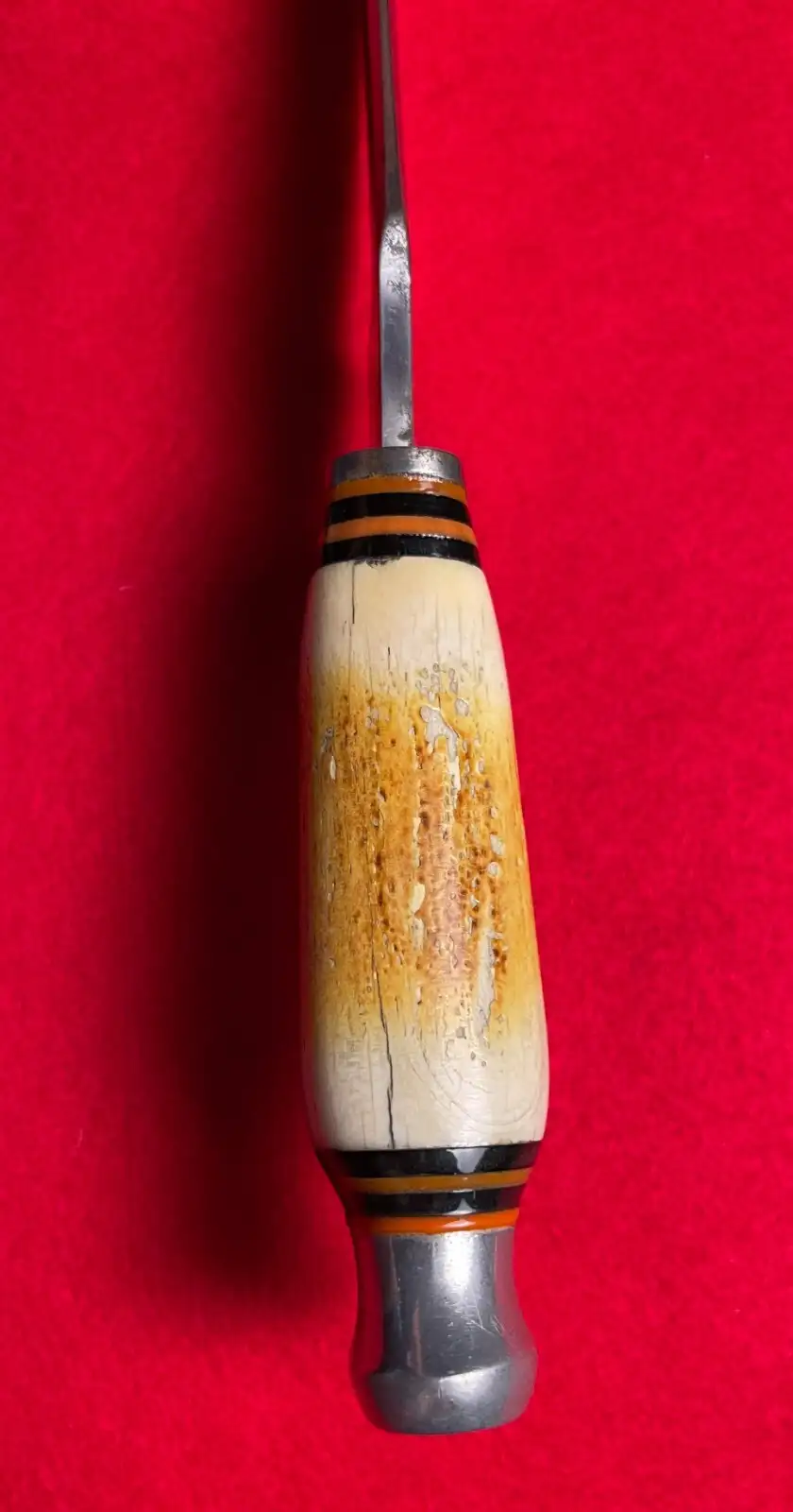 German Mid-20th Century Stag Horn Knife - View 7
