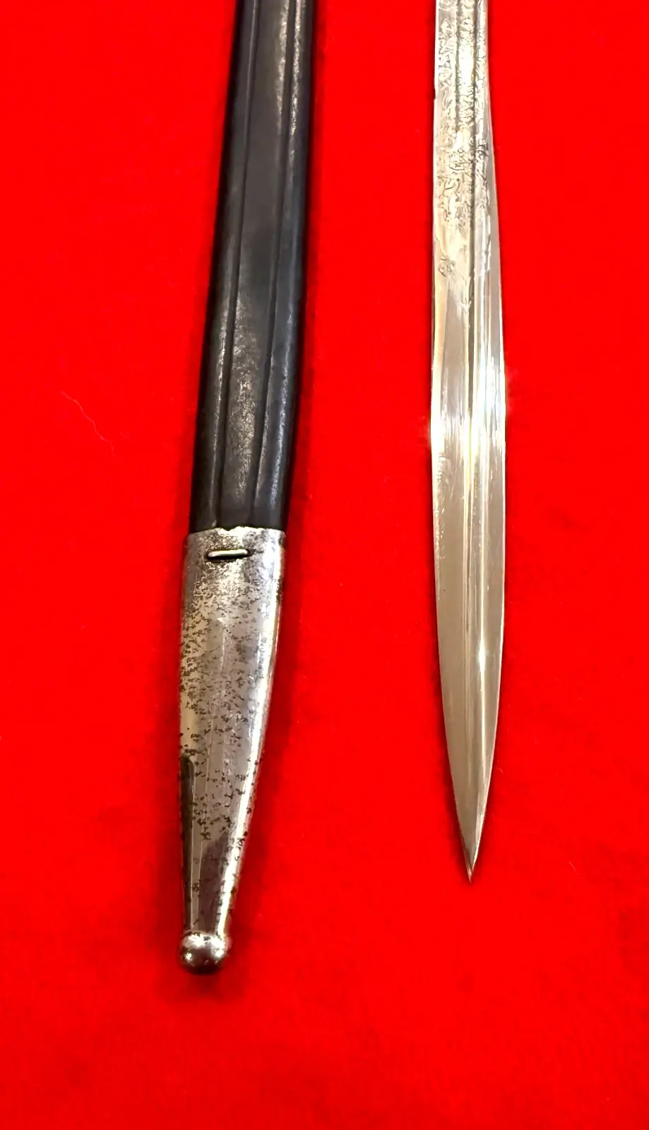 Rare Original Imperial German WWI M1898 Bayonet Engraved - 6