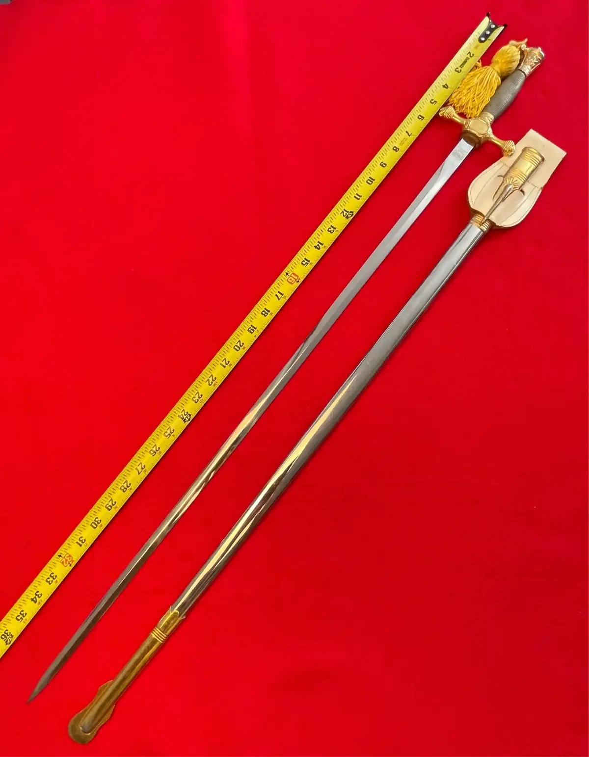 US Academy Leader Sword by Cavalier alternate view