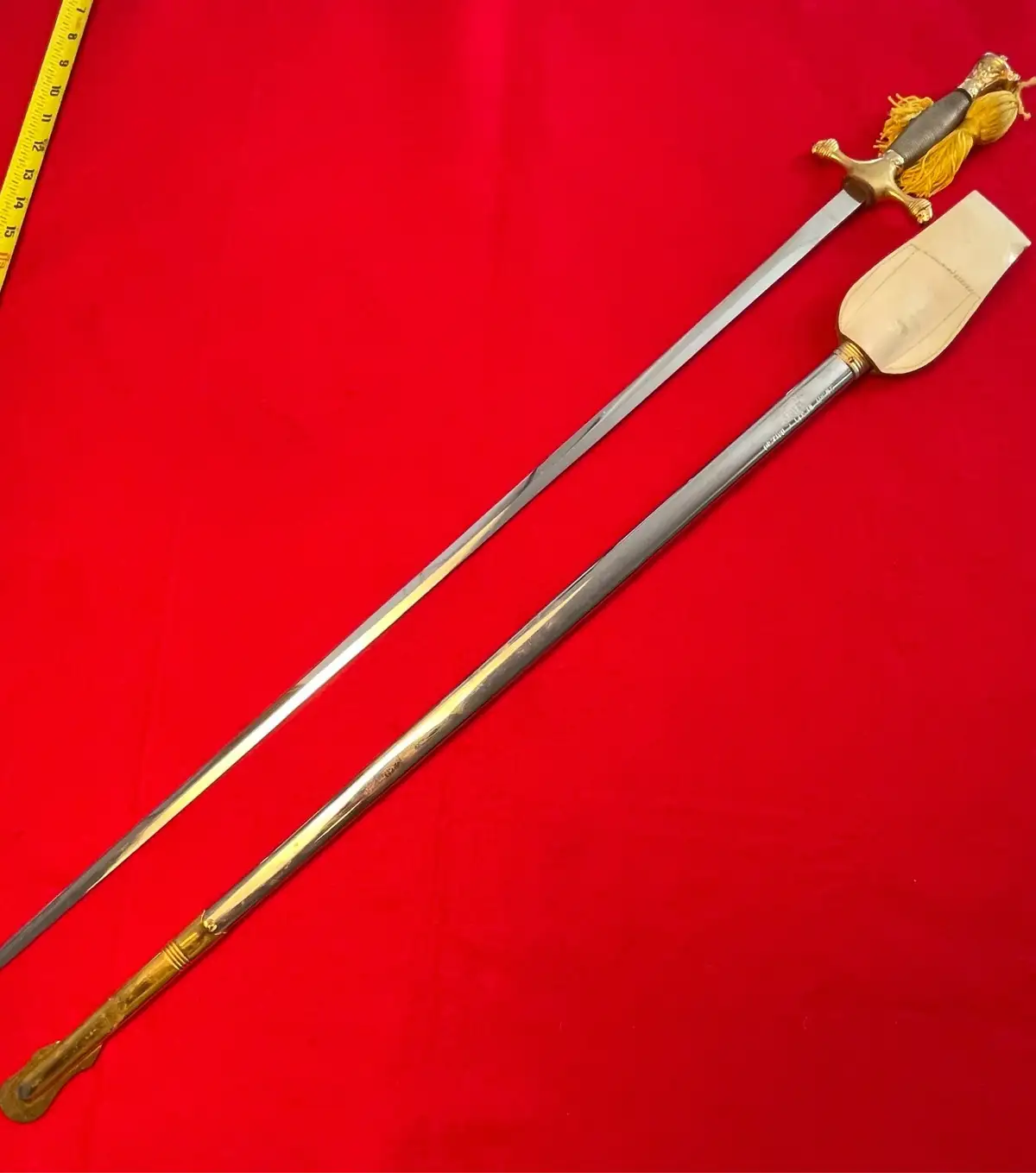 US Academy Leader Sword by Cavalier - View 3