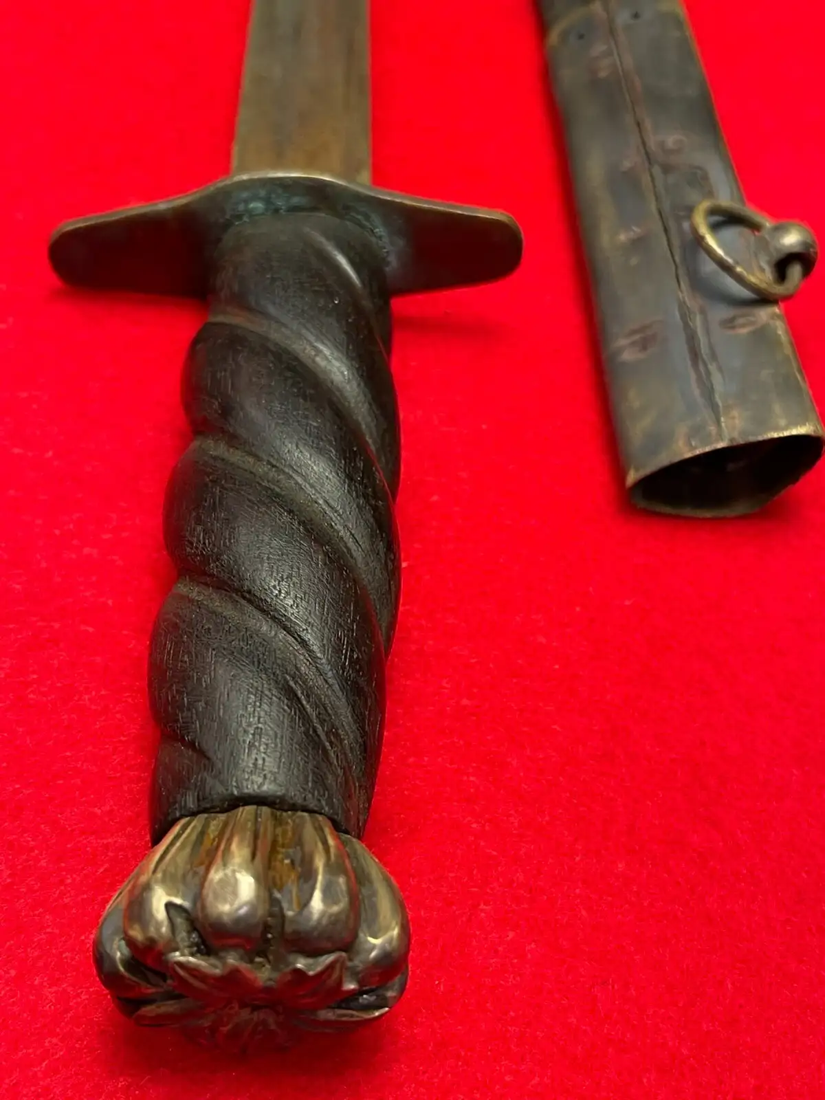 Original US Revolutionary War Naval Dirk - View 11