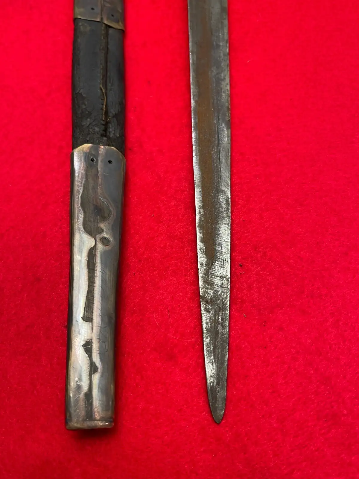 Original US Revolutionary War Naval Dirk - View 4