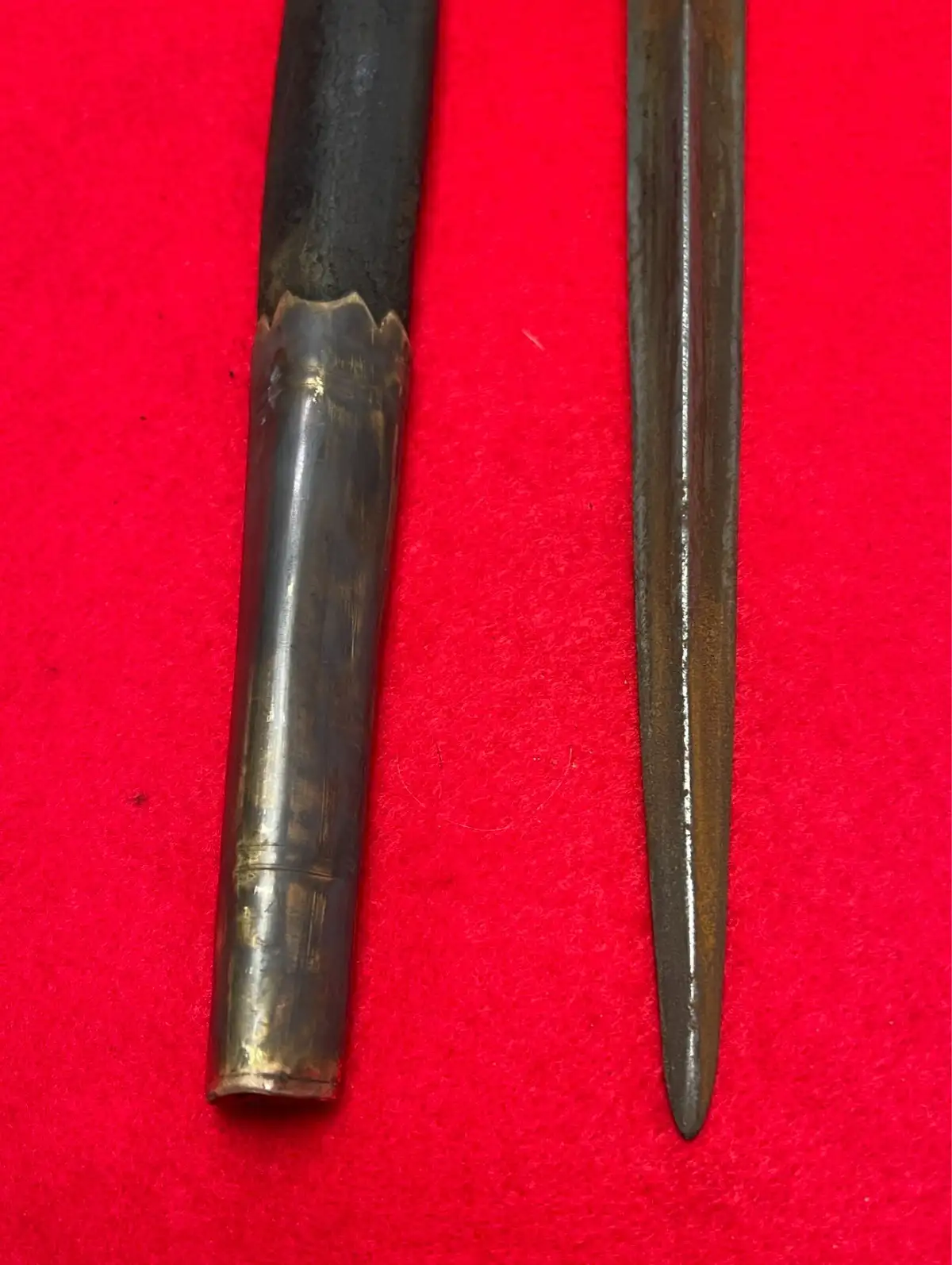 Original US Revolutionary War Naval Dirk - View 5