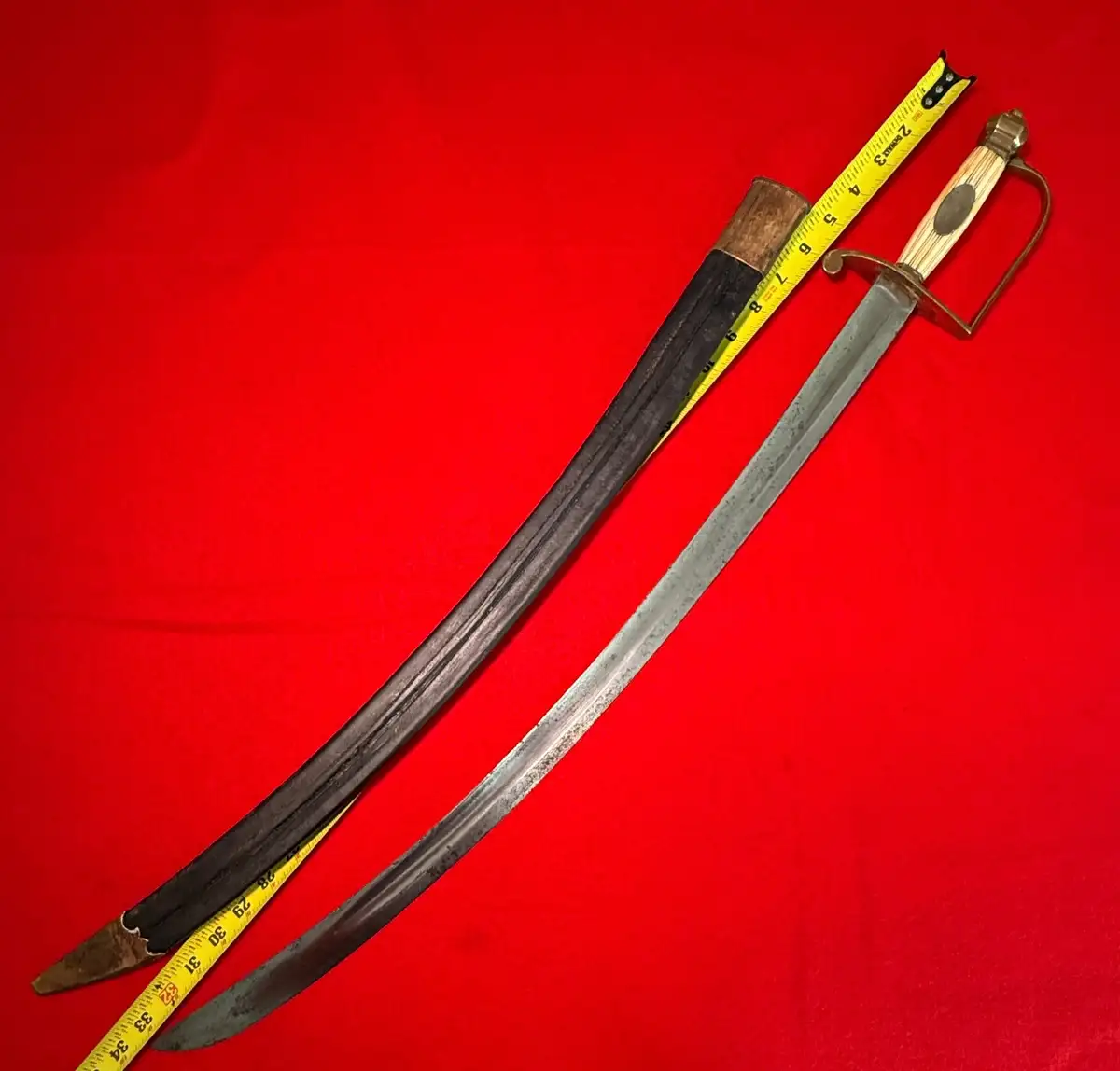 British 1760s Infantry Officer Sword alternate view