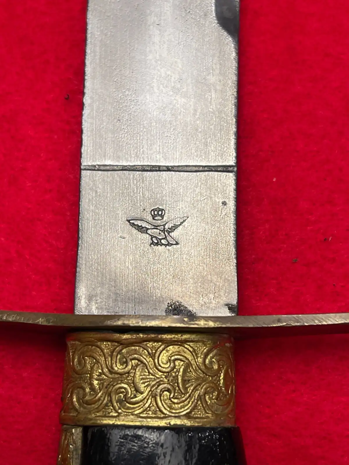 Italian WWII Fascist Eagle Head Dagger - View 6