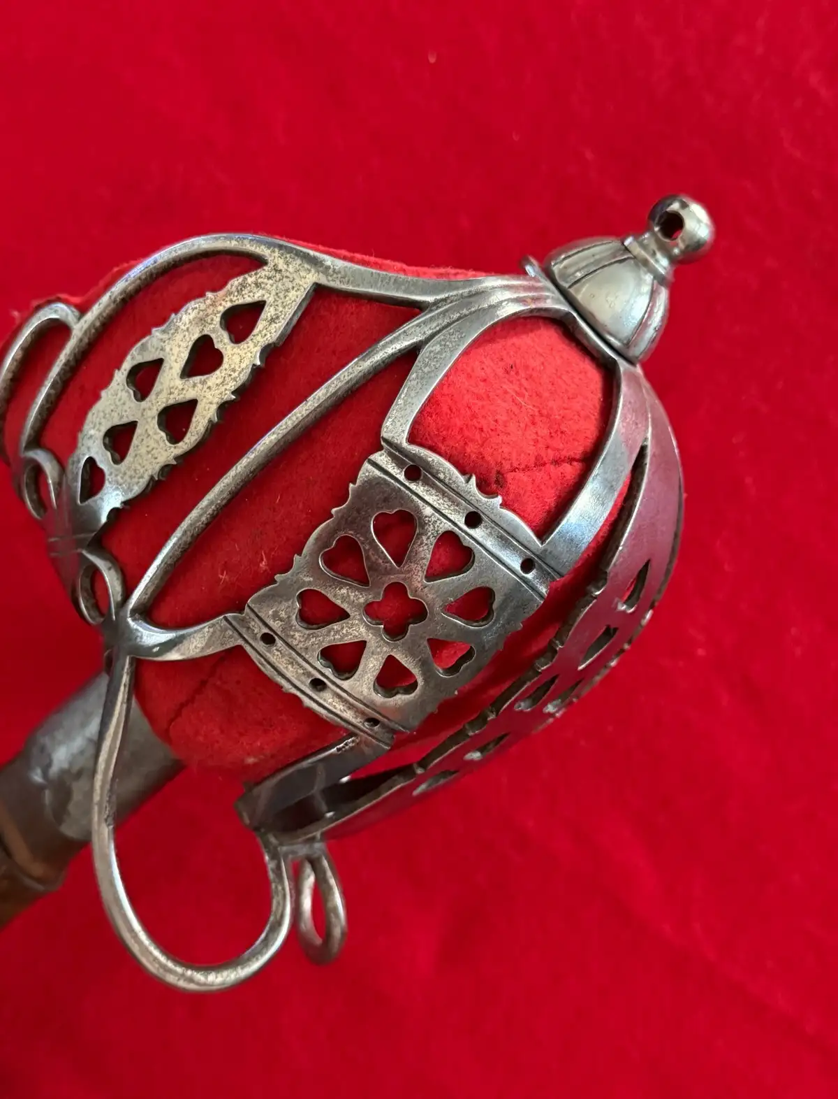 Scottish Edwardian Basket Hilt Officer Sword - View 12