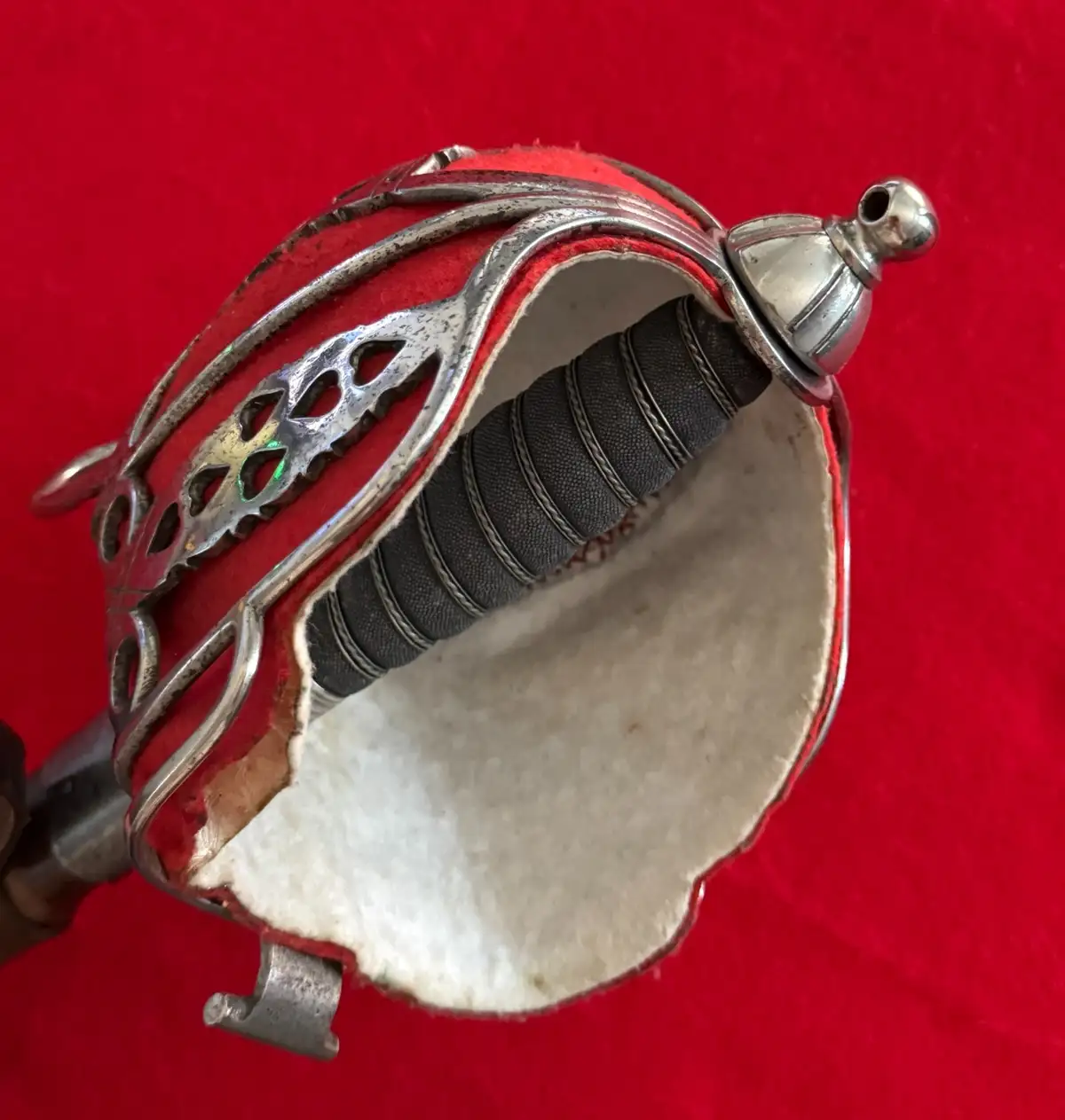 Scottish Edwardian Basket Hilt Officer Sword - View 14