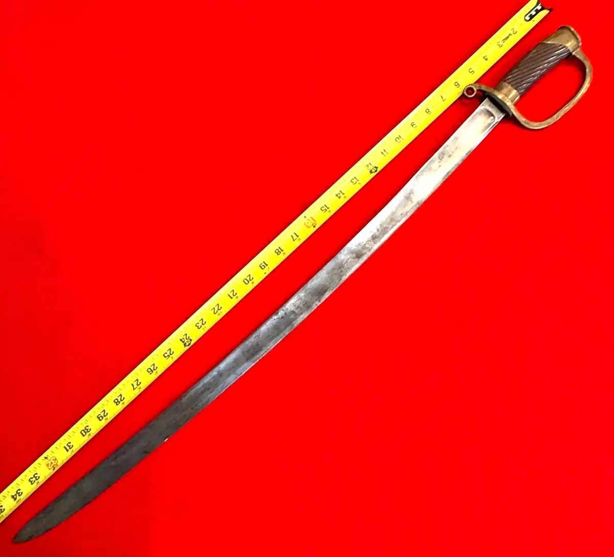 Russian WW1 Model 1881 Cavalry Shashka Sword alternate view