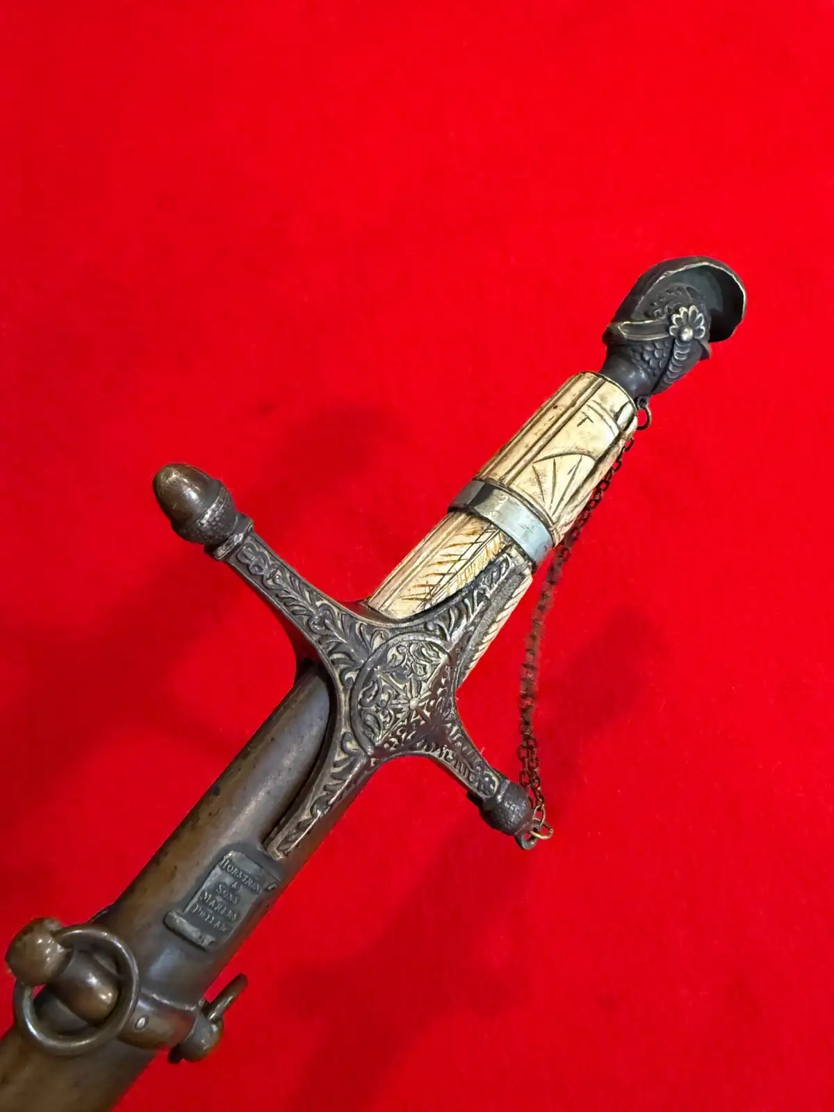 US Mexican War Model 1840 Staff Officer Sword - View 12