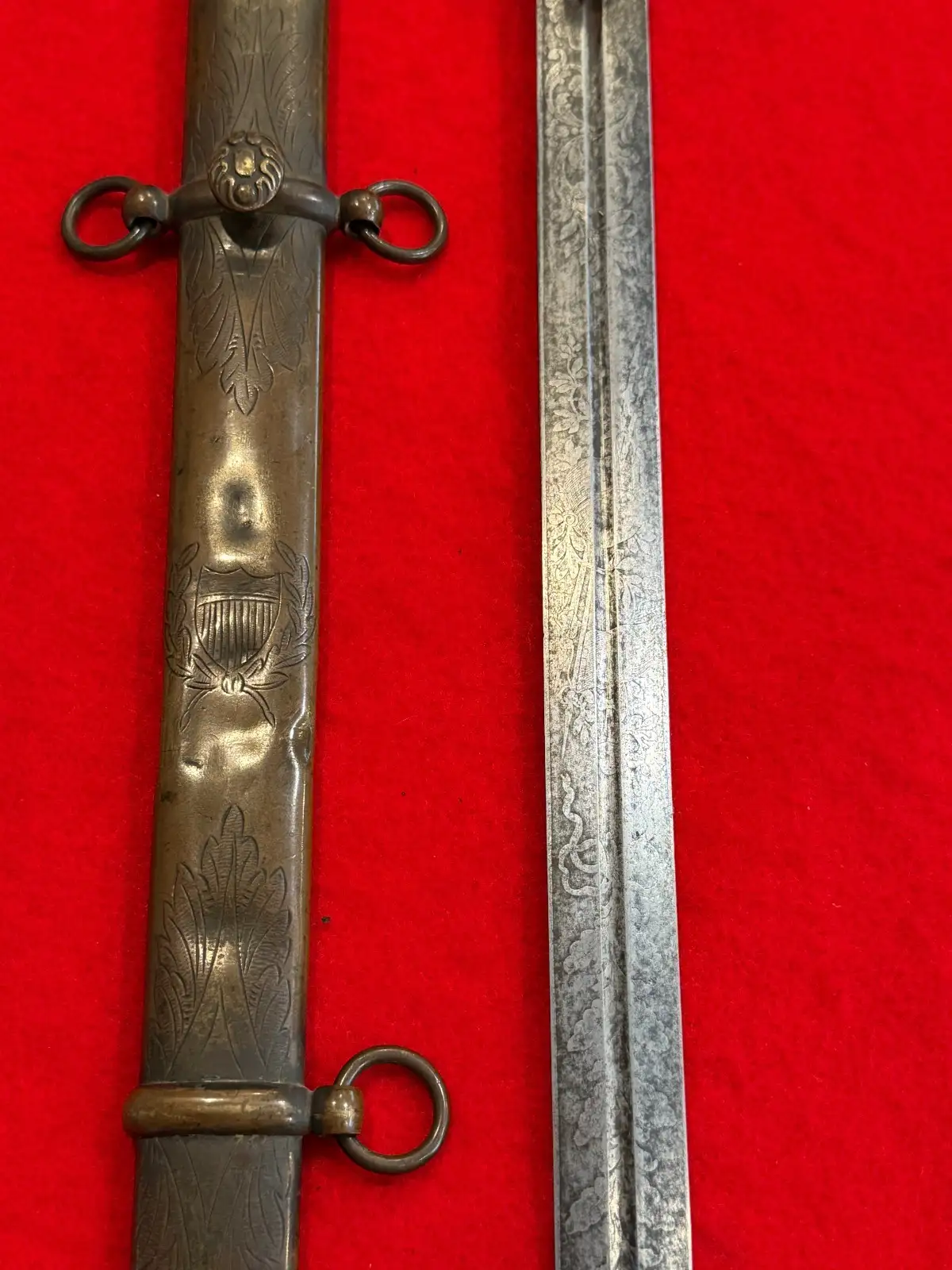 US Mexican War Model 1840 Staff Officer Sword - View 6