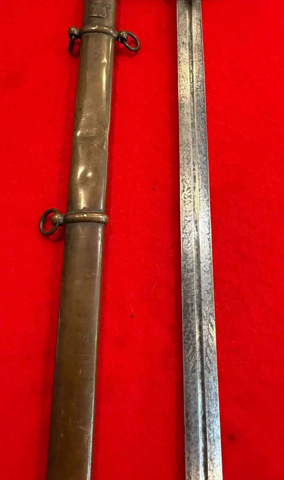 US Mexican War Model 1840 Staff Officer Sword - View 7