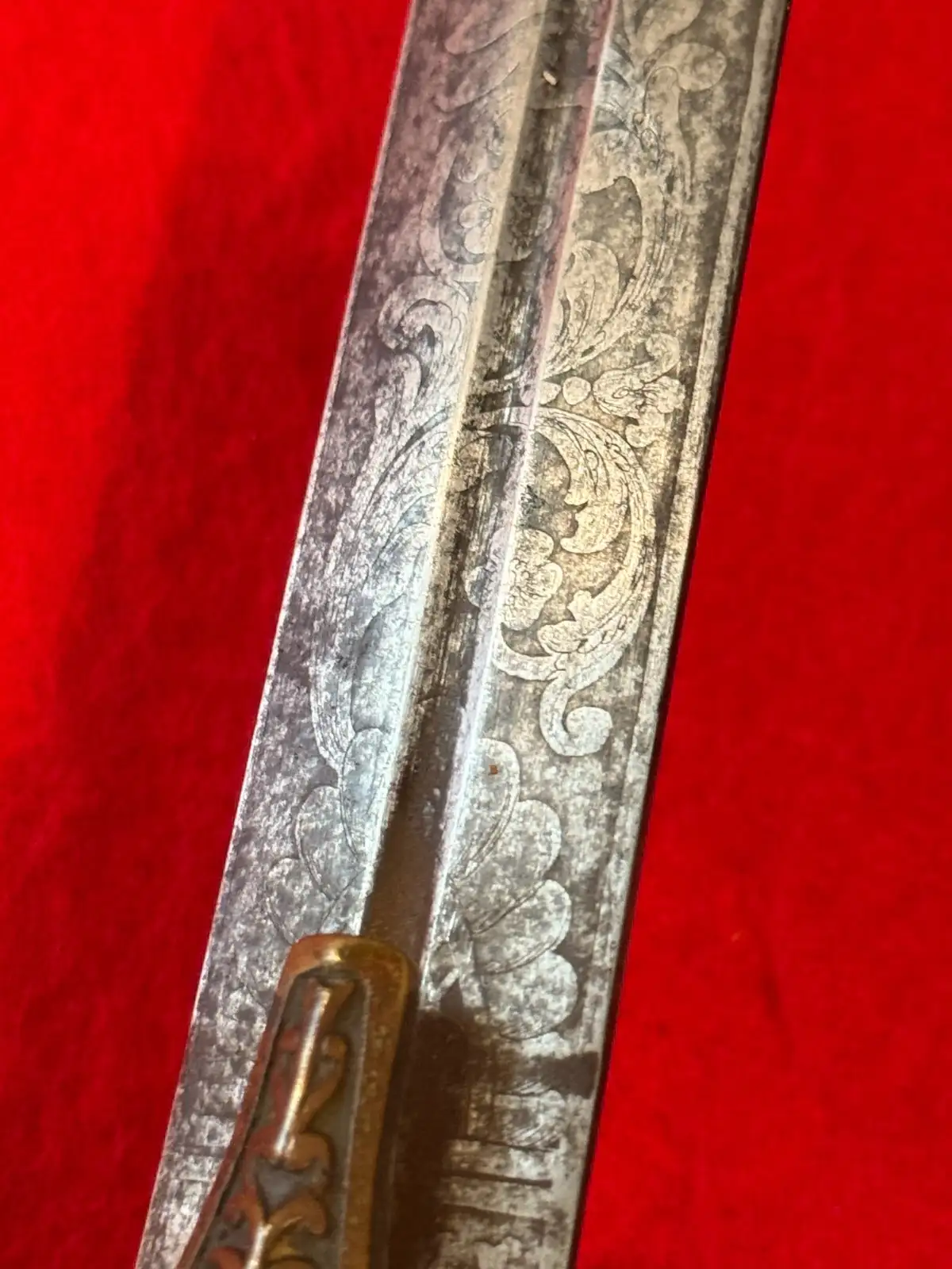 US Mexican War Model 1840 Staff Officer Sword - View 8
