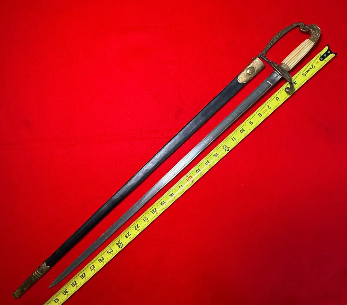US 19th Century Model 1821 Eagle Head Sword - View 4