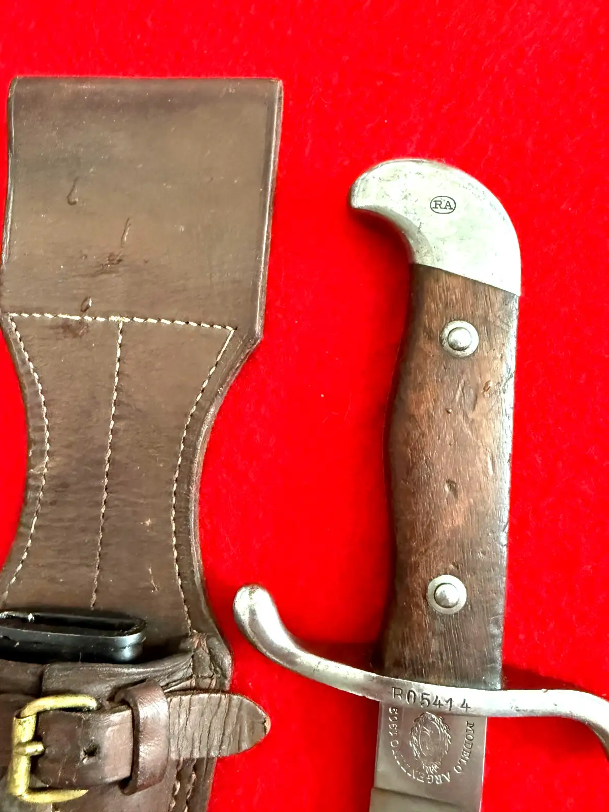 Original Argentine M1909 Short Sword - View 12