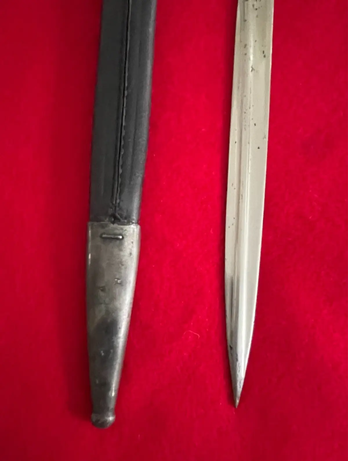 WW1 Imperial German S98 M1898 WKC Bayonet with Scabbard - 4