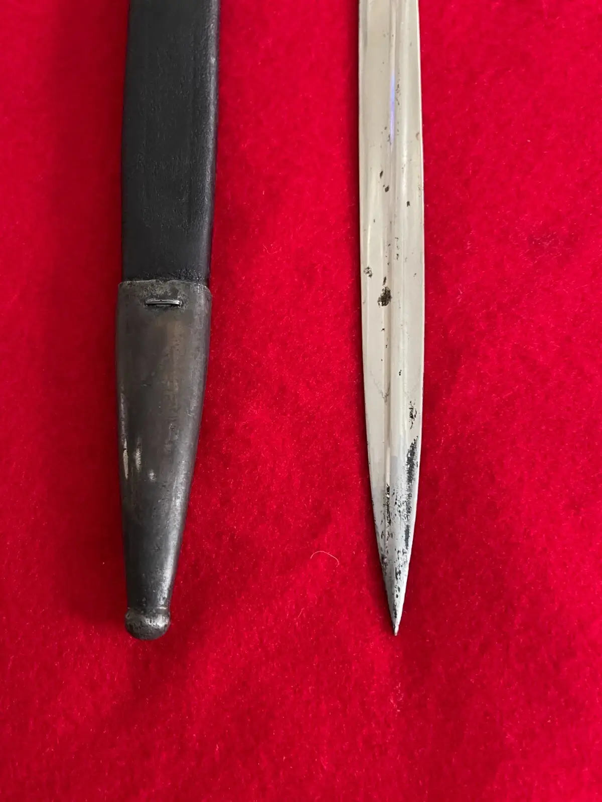 WW1 Imperial German S98 M1898 WKC Bayonet with Scabbard - 5