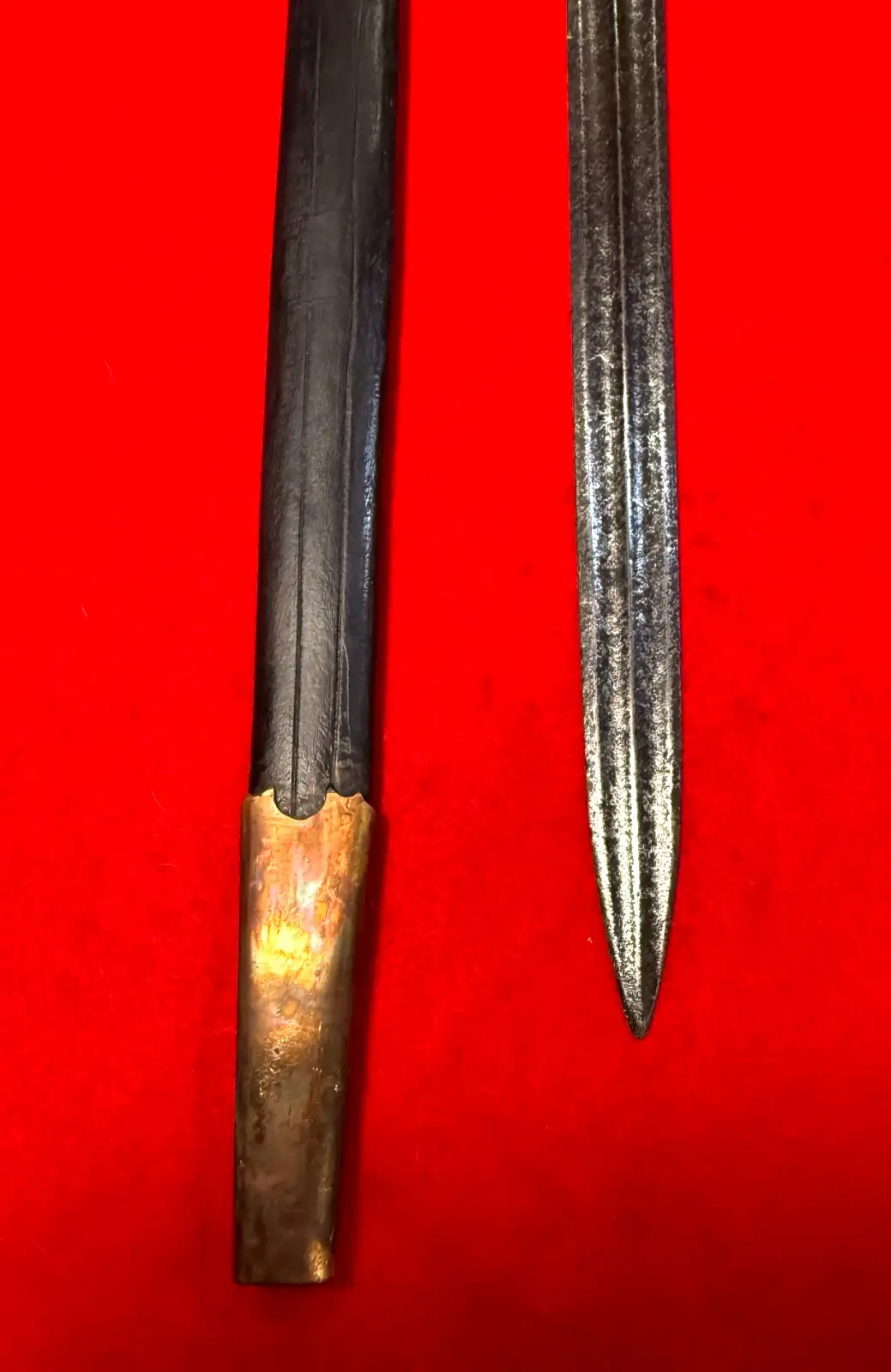 French Early 19th Century Hunting Dagger Short Sword - View 3