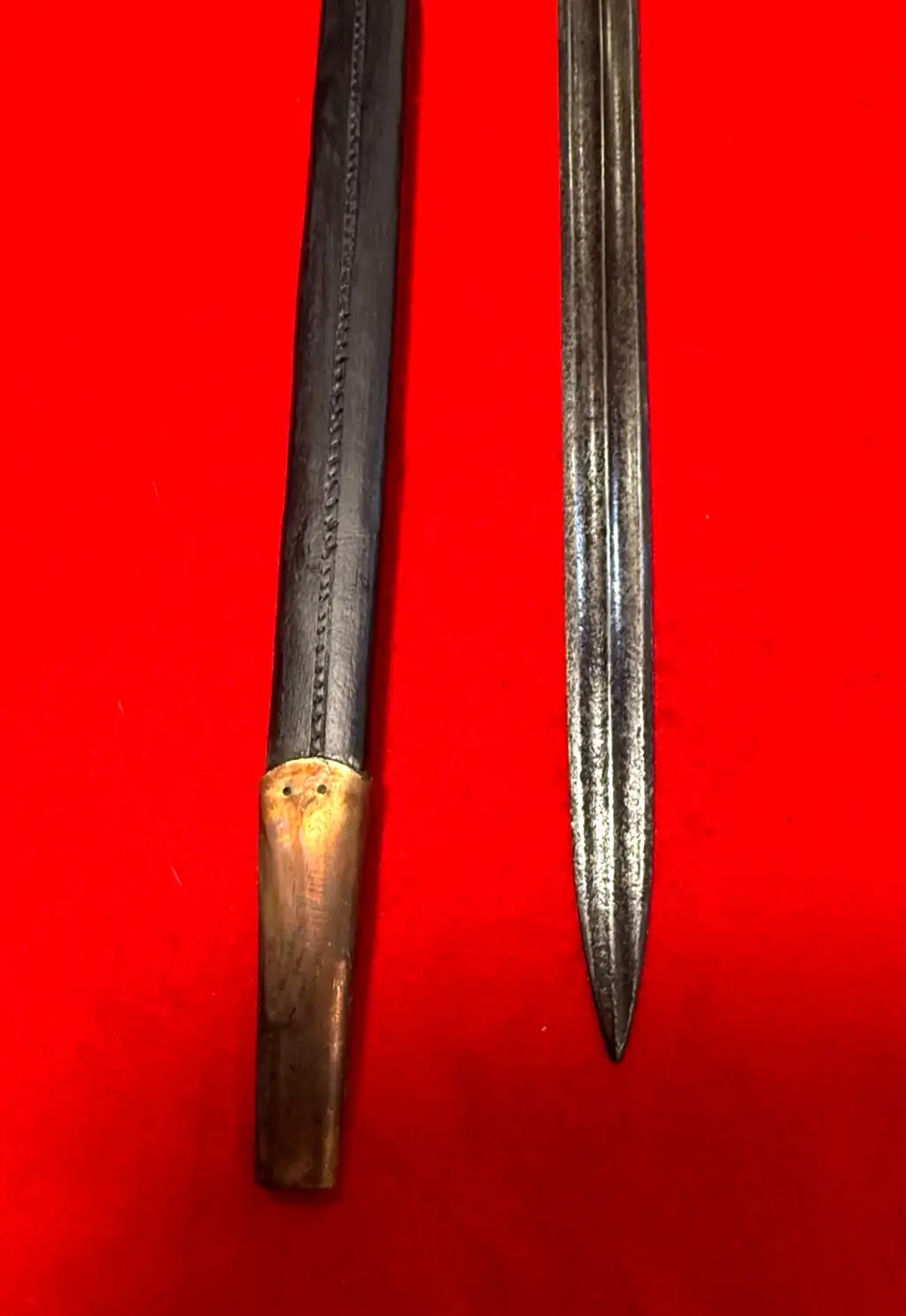 French Early 19th Century Hunting Dagger Short Sword - View 6