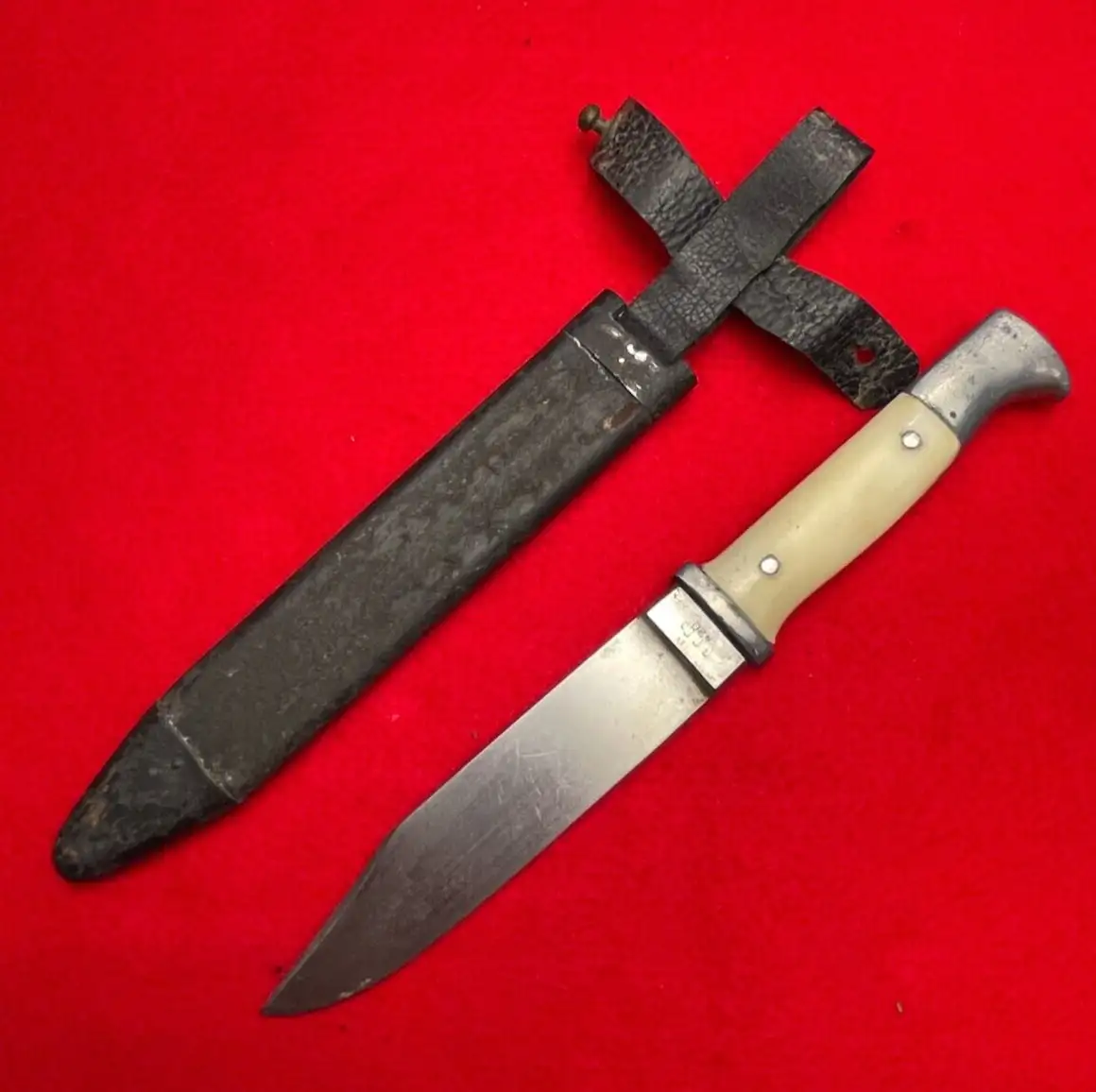 German Post-WW2 Othello Solingen Boot Fighting Knife - View 3