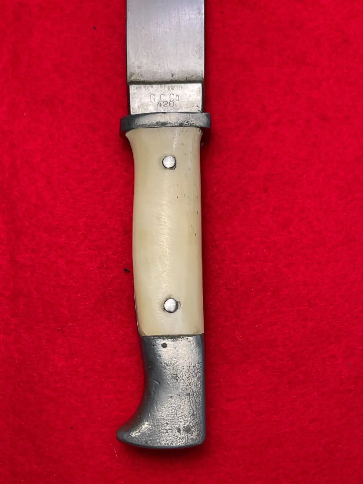 German Post-WW2 Othello Solingen Boot Fighting Knife - View 6