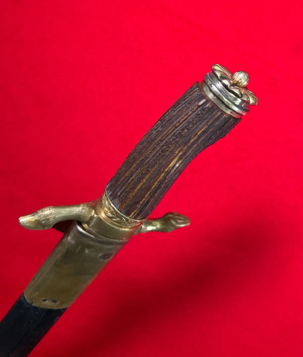 German 19th Century Hunting Cutlass Sword - View 10