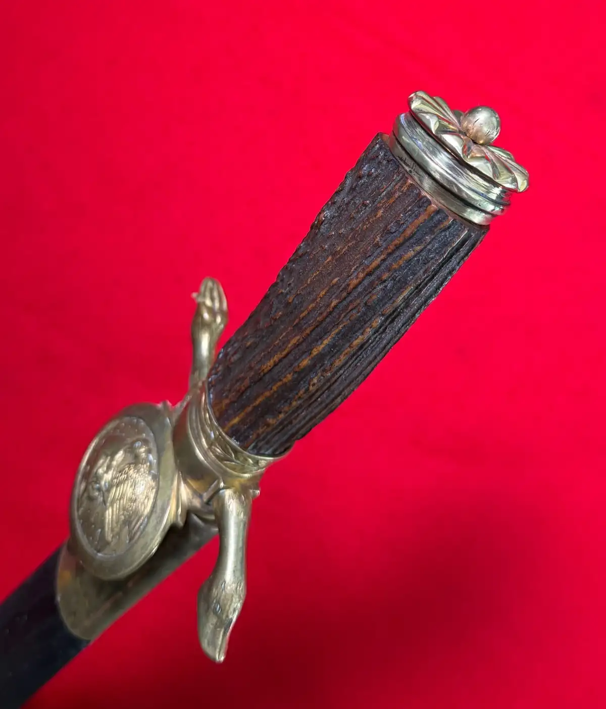 German 19th Century Hunting Cutlass Sword - View 8