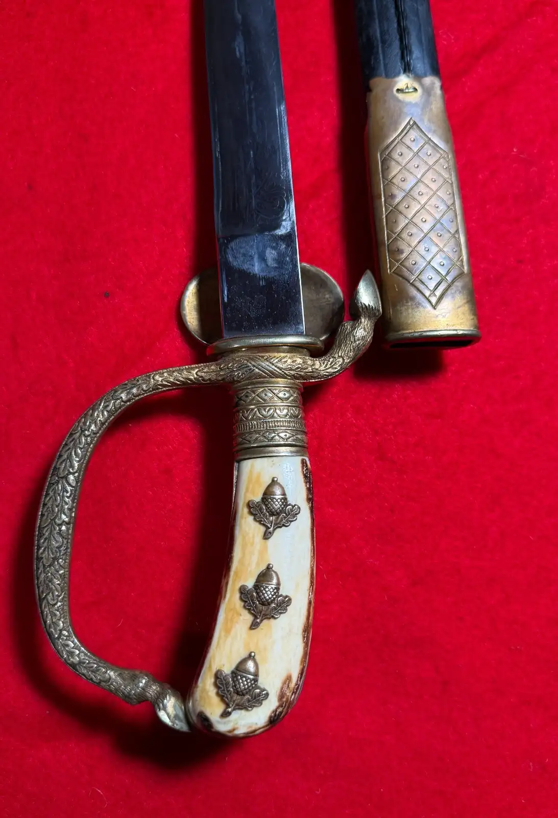 German WW2 Forestry Senior Deluxe Dagger - View 8