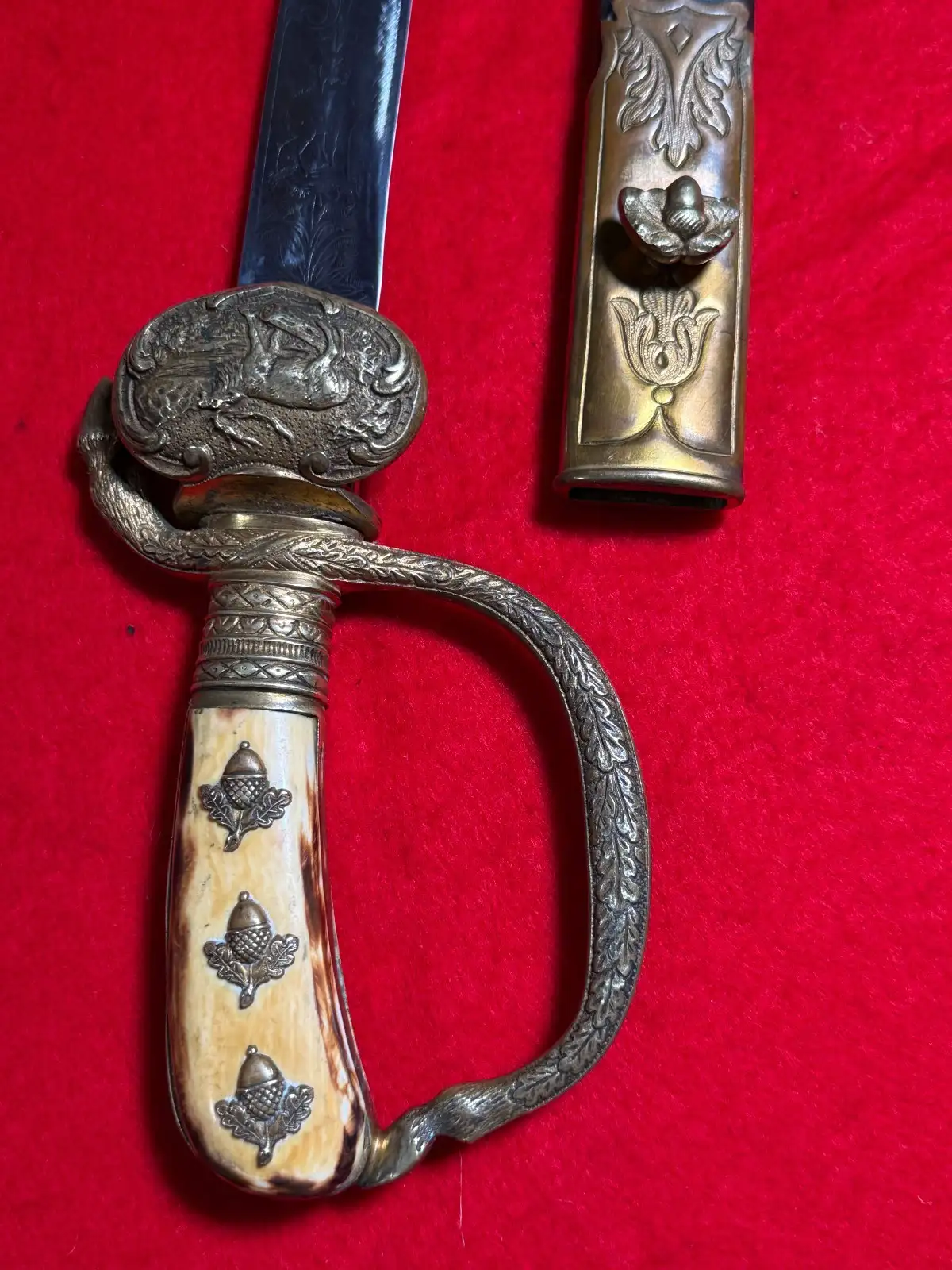 German WW2 Forestry Senior Deluxe Dagger - View 9