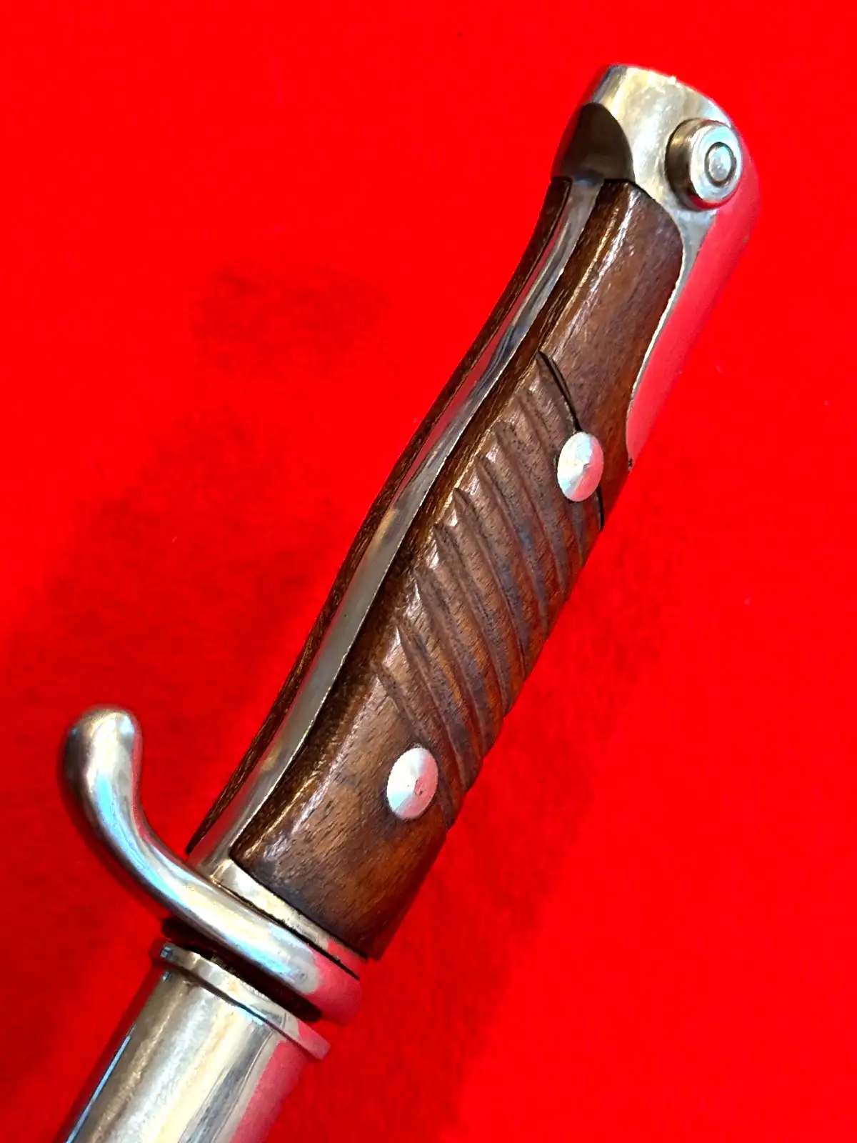 German WW1 Model 1898 Engraved Bayonet - View 16