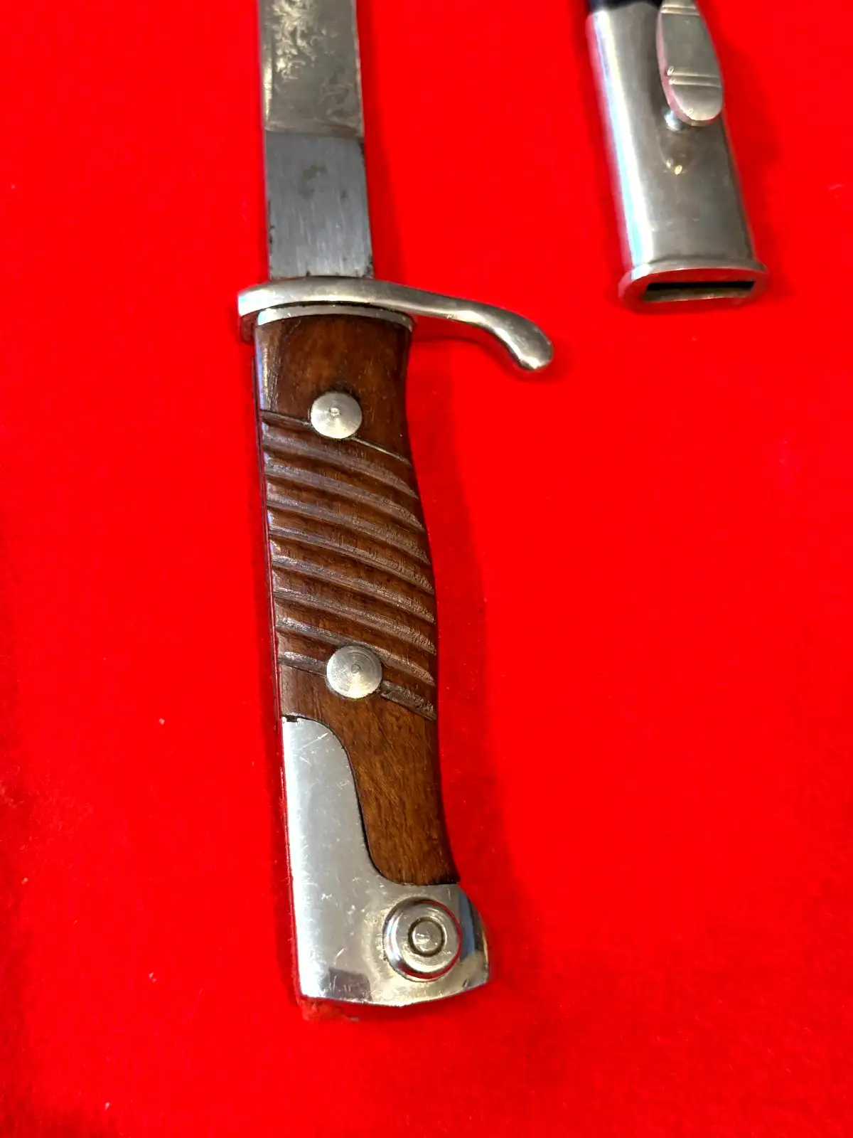 German WW1 Model 1898 Engraved Bayonet - View 18