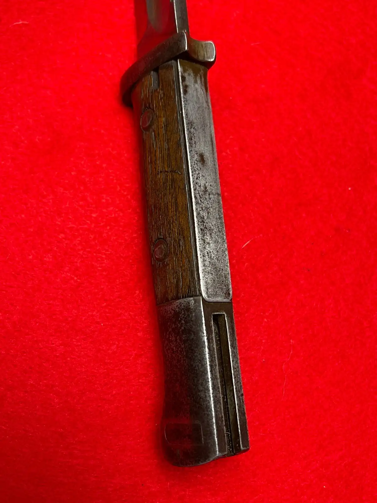 Original German WW2 K98 Sawback Bayonet - View 15
