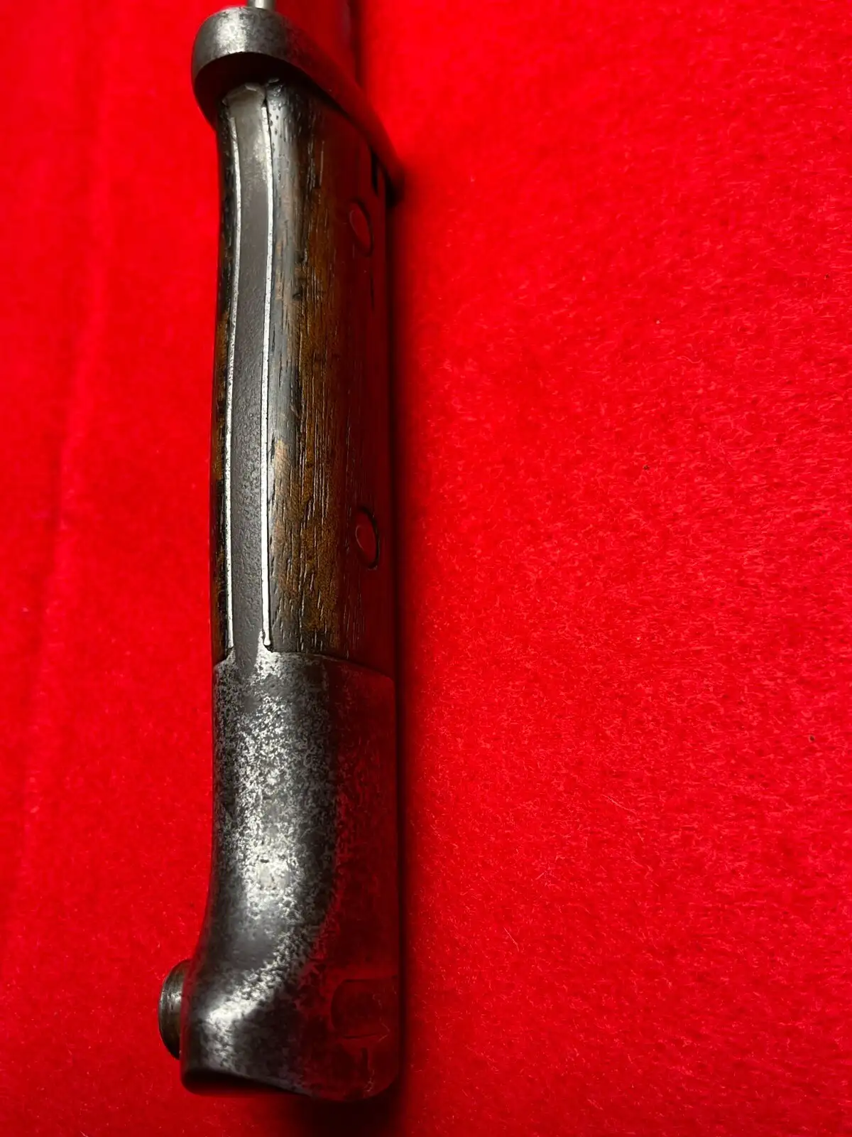 Original German WW2 K98 Sawback Bayonet - View 16