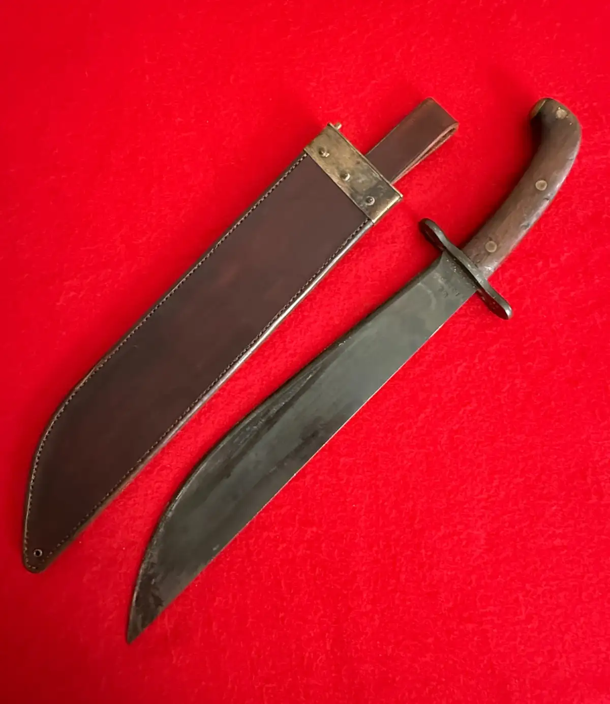Original US WW1 M1909 Bolo Knife alternate view