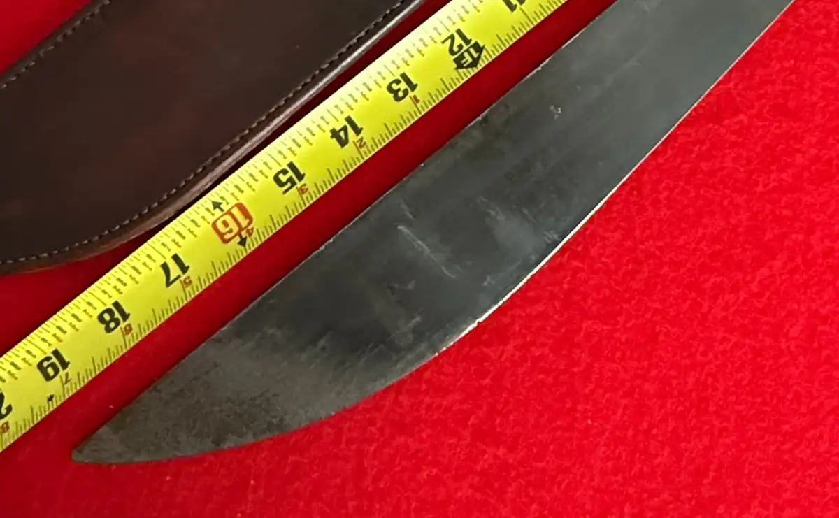 Original US WW1 M1909 Bolo Knife - View 4