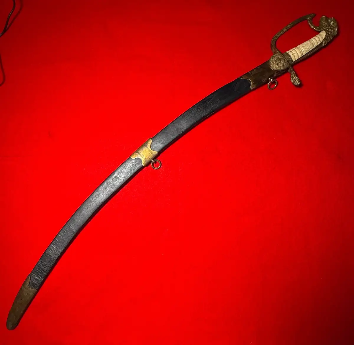 US War of 1812 Eagle Head Officer Sword alternate view