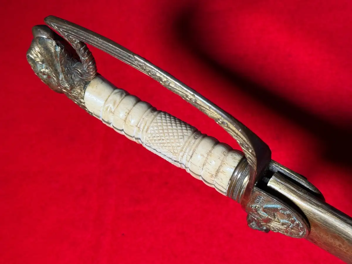 US War of 1812 Eagle Head Officer Sword - View 20