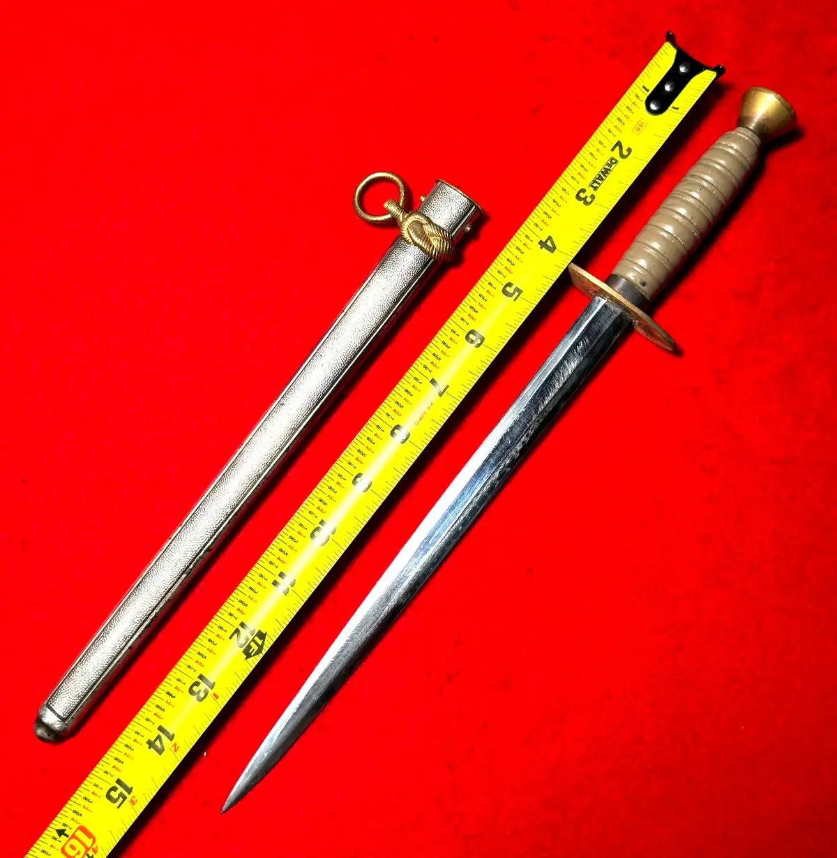 German Pre-WW2 Custom Dagger WKC Solingen - View 3