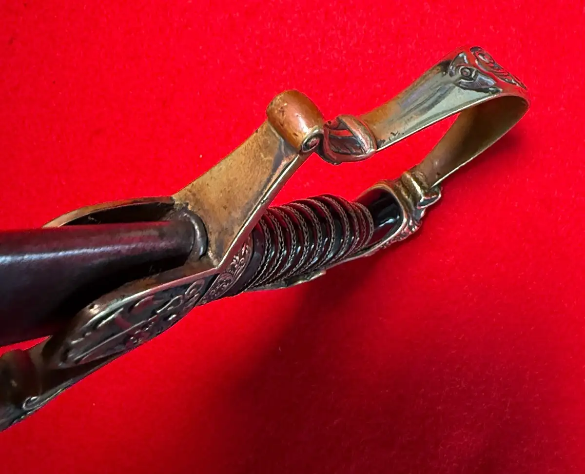 German WW1 Lion Head Officer Sword - View 14