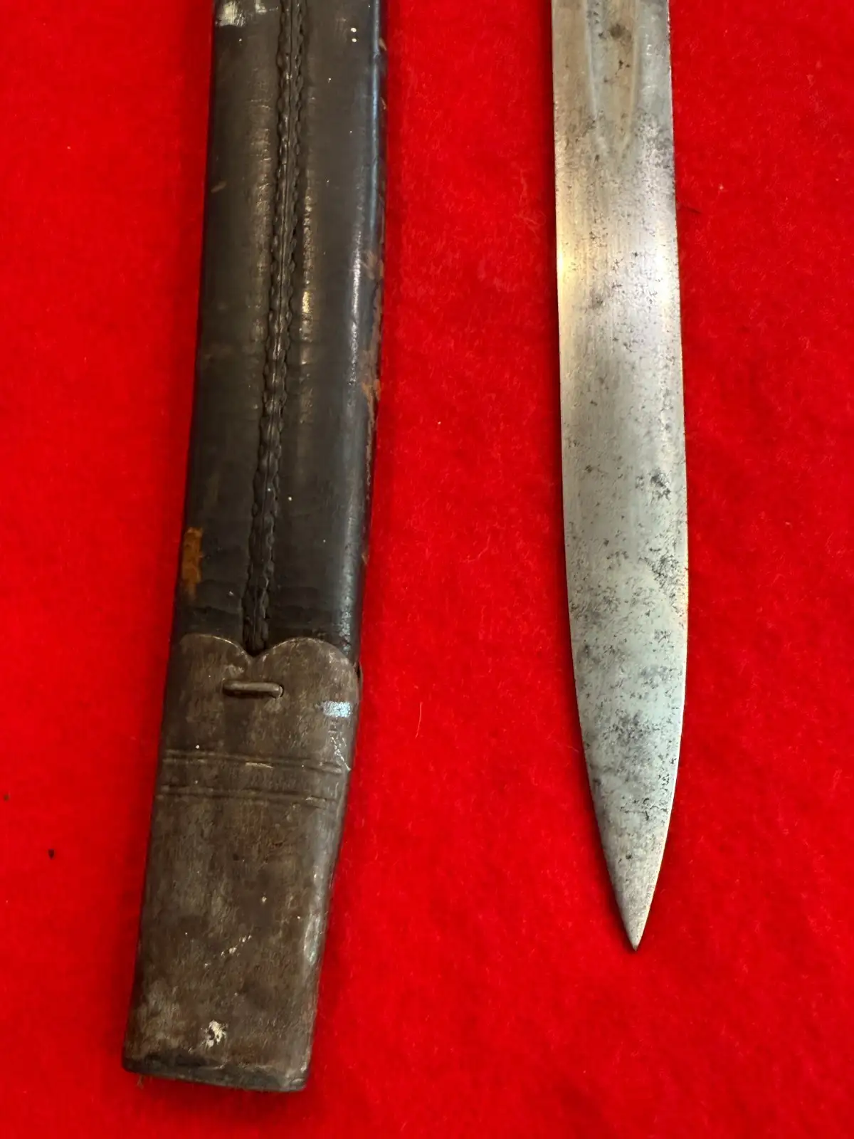 US M1870 Navy Rifle Sword Bayonet - View 4