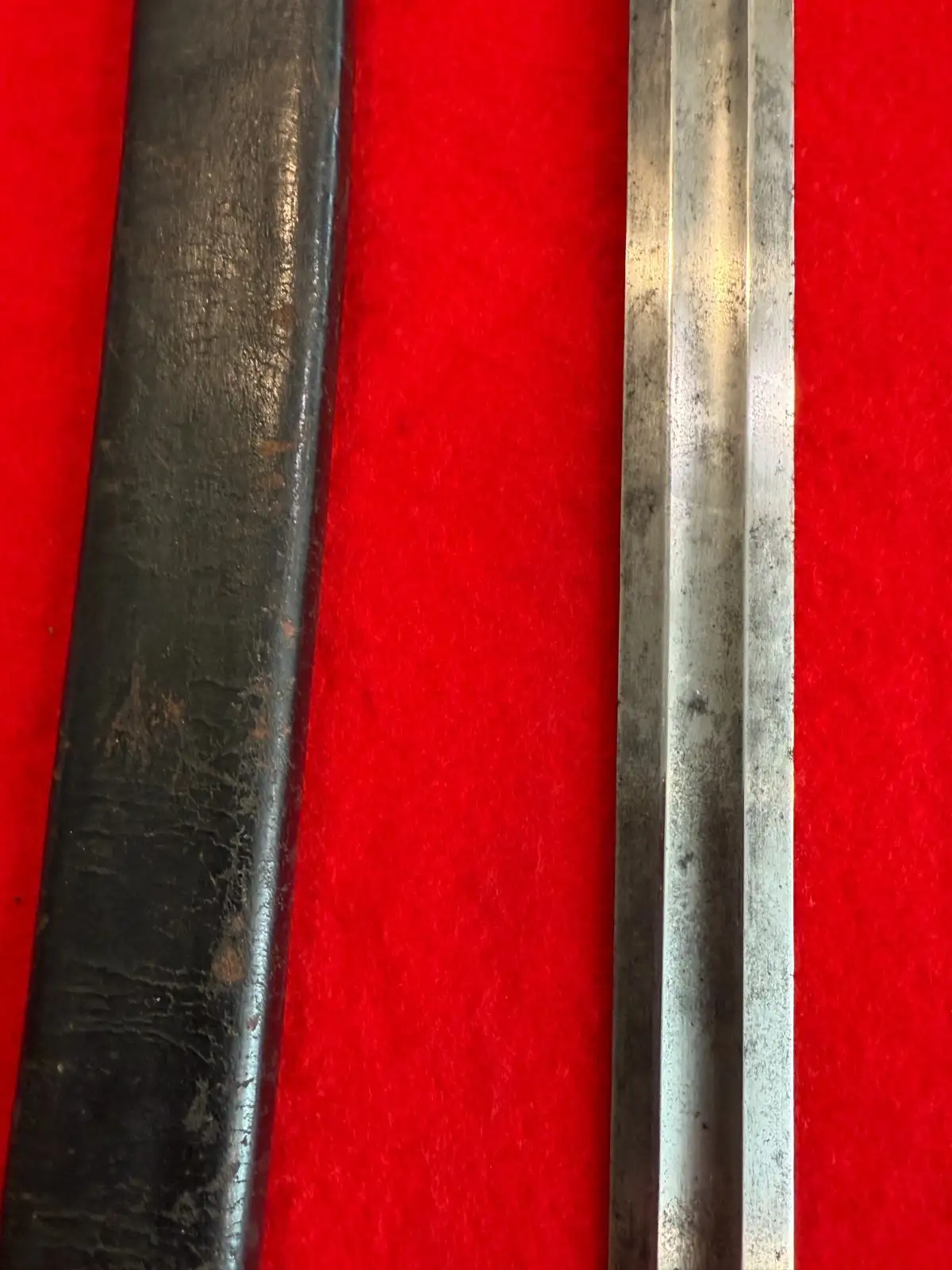 US M1870 Navy Rifle Sword Bayonet - View 5