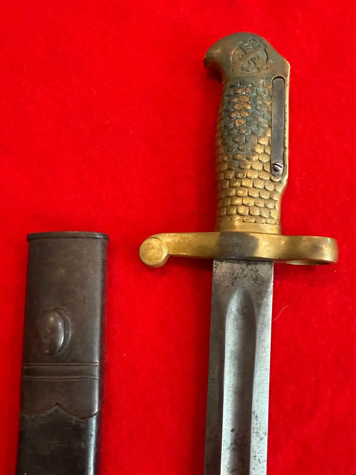 US M1870 Navy Rifle Sword Bayonet - View 7