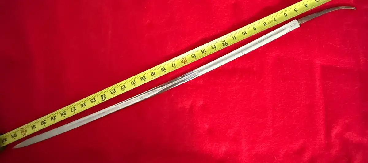 Austrian WW1 Carl Grasser Wien Sword Blade alternate view