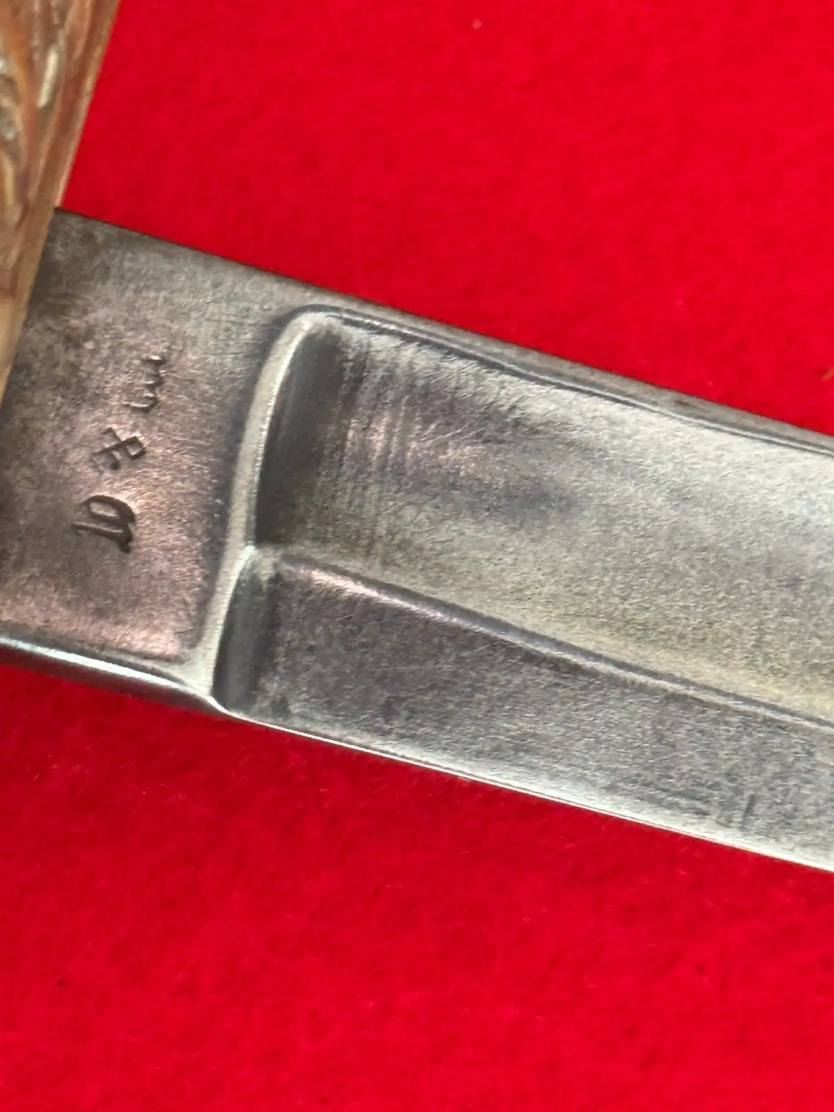 French 19th Century Officer Sword Solingen Blade - View 12